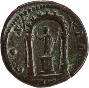 Dupondius - Antoninus Pius COS IIII S C, Rome, 157-158 reverse image