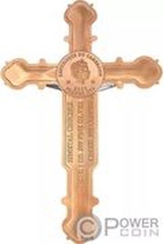 2000 Francs Church of Mary's crucifix obverse image