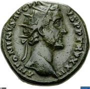 Dupondius - Antoninus Pius VOTA SVSCEPTA DEC III COS IIII S C obverse image
