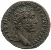 Dupondius - Antoninus Pius CONG AVG VIIII COS IIII S C; Liberalitas obverse image
