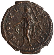Dupondius - Marcus Aurelius TR POT XV COS III S C, Rome, 161 reverse image