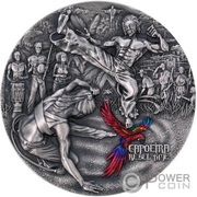 2000 Francs Capoeira, Cameroon, 2023 reverse image