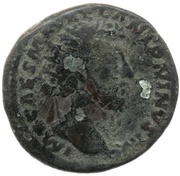 Dupondius - Marcus Aurelius TR POT XV COS III S C obverse image