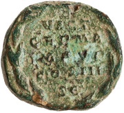 Dupondius - Marcus Aurelius VICT GER (A) IMP VI COS III S C, Rome, 172-173 reverse image