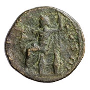 Dupondius - Marcus Aurelius IMP VI COS III S C; Jupiter, Rome, 173-174 reverse image
