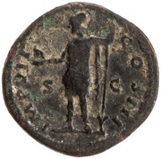 Dupondius - Marcus Aurelius IMP VII COS III S C; Roma and Victory, Rome, 174 reverse image