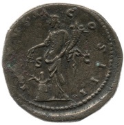 Dupondius - Marcus Aurelius IMP VII COS III S C; Annona, Rome, 174-175 reverse image