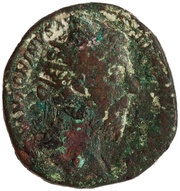 Dupondius - Marcus Aurelius TR P XXX IMP VIII COS III S C; Aequitas obverse image