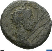 Dupondius - Commodus TR P II COS P P S C DE SARM obverse image