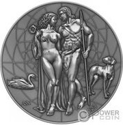 2000 Francs Aphrodite and Adonis, Cameroon, 2023 reverse image
