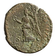 Dupondius - Marcus Aurelius IMP X COS III P P S C; Victory, Rome, 179 reverse image