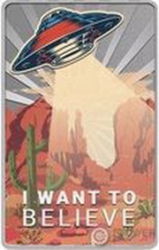 2000 Francs UFO, Cameroon, 2023 reverse image