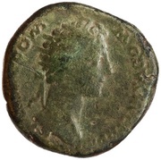 Dupondius - Commodus IMP III COS II P P S C; Victory obverse image