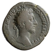 Dupondius - Commodus TR P VIII IMP V COS IIII P P S C; Fortuna obverse image