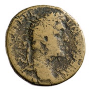 Dupondius - Commodus TEMPOR FELIC P M TR P XV IMP VIII COS VI S C obverse image