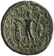 Dupondius - Commodus HERCVLI ROMANO AVG S C; Hercules, Rome, 192 reverse image