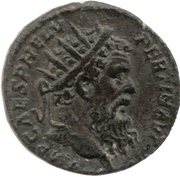 Dupondius - Pertinax LIB AVG TR P COS II S C; Liberalitas obverse image