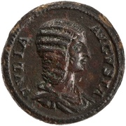 Dupondius - Julia Domna HILARITAS S C; Hilaritas obverse image