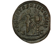 Dupondius - Caracalla PONTIF TR P XIII COS III S C; Victory, Rome, 210 reverse image