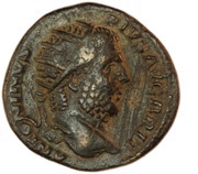 Dupondius - Caracalla VOTA PVBLICA S C obverse image