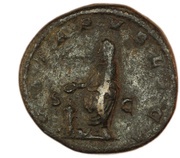 Dupondius - Caracalla VOTA PVBLICA S C, Rome, 210-213 reverse image