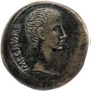 Sestertius - Augustus AVGVSTVS obverse image