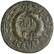 Sestertius P LICINIVS STOLO IIIVIR A A A F F S C obverse image