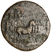 Sestertius TI CAESAR DIVI AVG F AVGVST P M TR POT XXXVI; Victoria obverse image