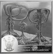 2000 Francs Figure of Zdzislaw Beksinski obverse image