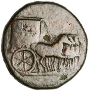 Sestertius TI CAESAR DIVI AVG F AVGVST PM TR POT XXXIIX; Victoria obverse image