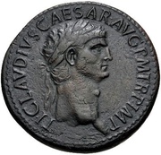 Sestertius - Claudius NERO CLAVDIVS DRVSVS GERMAN IMP S C obverse image