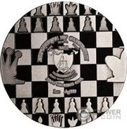 2000 Francs International Chess obverse image