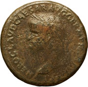 Sestertius - Nero ADLOCVT COH obverse image