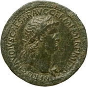 Sestertius - Nero ADLOCVT COH obverse image