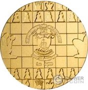 2000 Francs International Chess obverse image