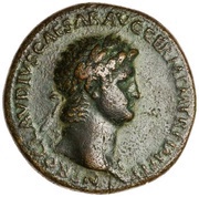 Sestertius - Nero ADLOCVT COH S C obverse image