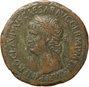 Sestertius - Nero ADLOCVT COH S C obverse image