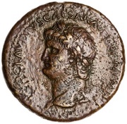 Sestertius - Nero CONG II DAT POP S C; Minerva obverse image