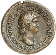 Sestertius - Nero DECVRSIO S C obverse image