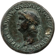 Sestertius - Nero DECVRSIO S C obverse image