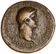 Sestertius - Nero DECVRSIO S C obverse image