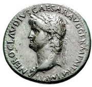 Sestertius - Nero DECVRSIO S C obverse image