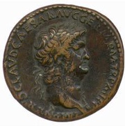 Sestertius - Nero ROMA S C; Roma and Victory obverse image