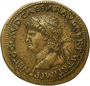 Sestertius - Nero ADLOCVT COH S C obverse image