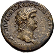 Sestertius - Nero DECVRSIO S C obverse image