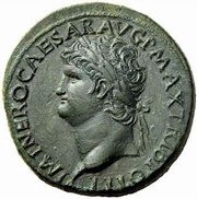 Sestertius - Nero ADLOCVT COH S C obverse image