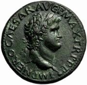 Sestertius - Nero DECVRSIO S C obverse image