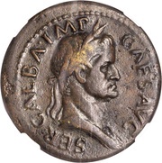 Sestertius - Galba S C; Victory obverse image