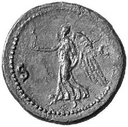 Sestertius - Galba S C; Victory, Rome, 68-69 reverse image