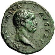 Sestertius - Galba S P Q R O B CIV SER obverse image